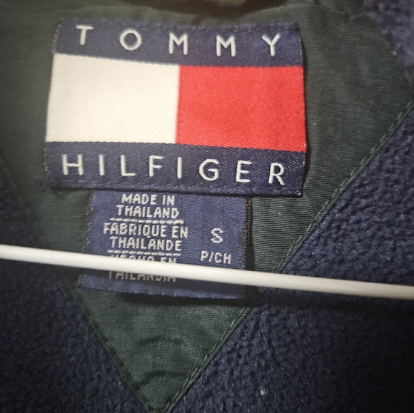 Tommy Hilfiger Small Green with Blue lining Jacket like new seldomly worn - Picture 8 of 9